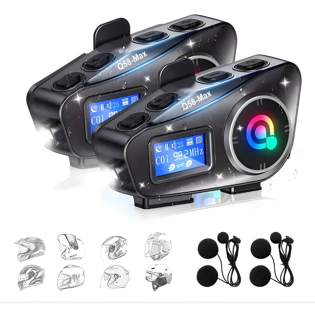 Combo Duo Intercomunicador Q58 max