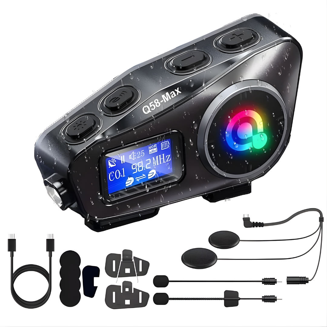 Intercomunicador para casco de moto Q58max