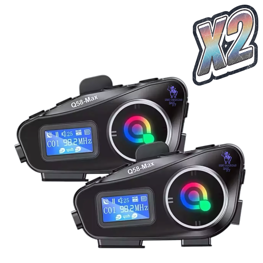 Combo Duo Intercomunicador Q58 max