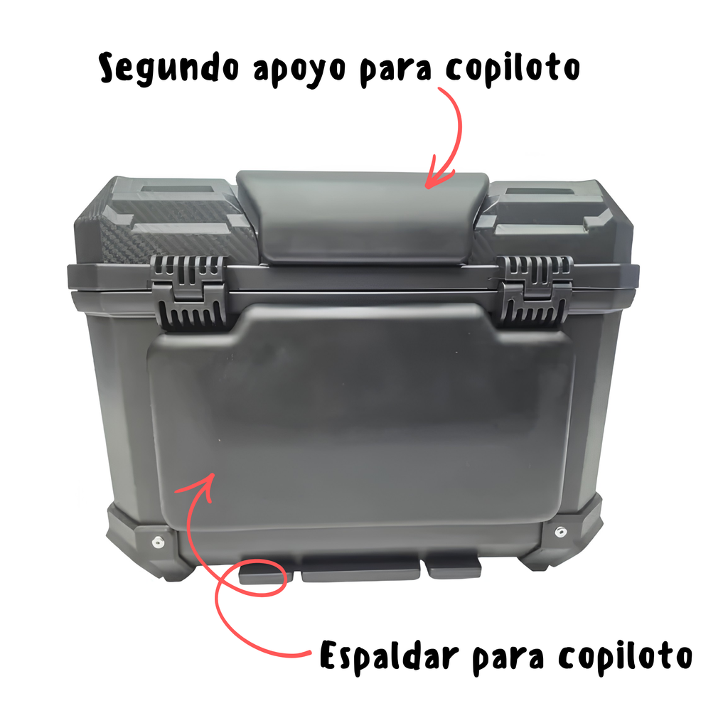 Maletero para moto 45 litros DR1