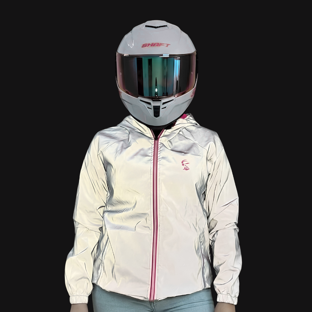 Chaqueta reflectiva cortaviento