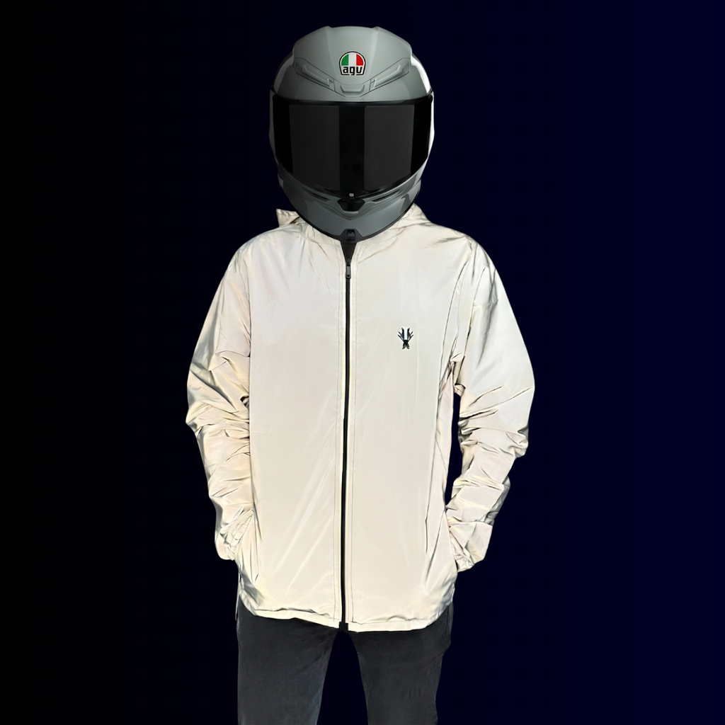 Chaqueta reflectiva cortaviento