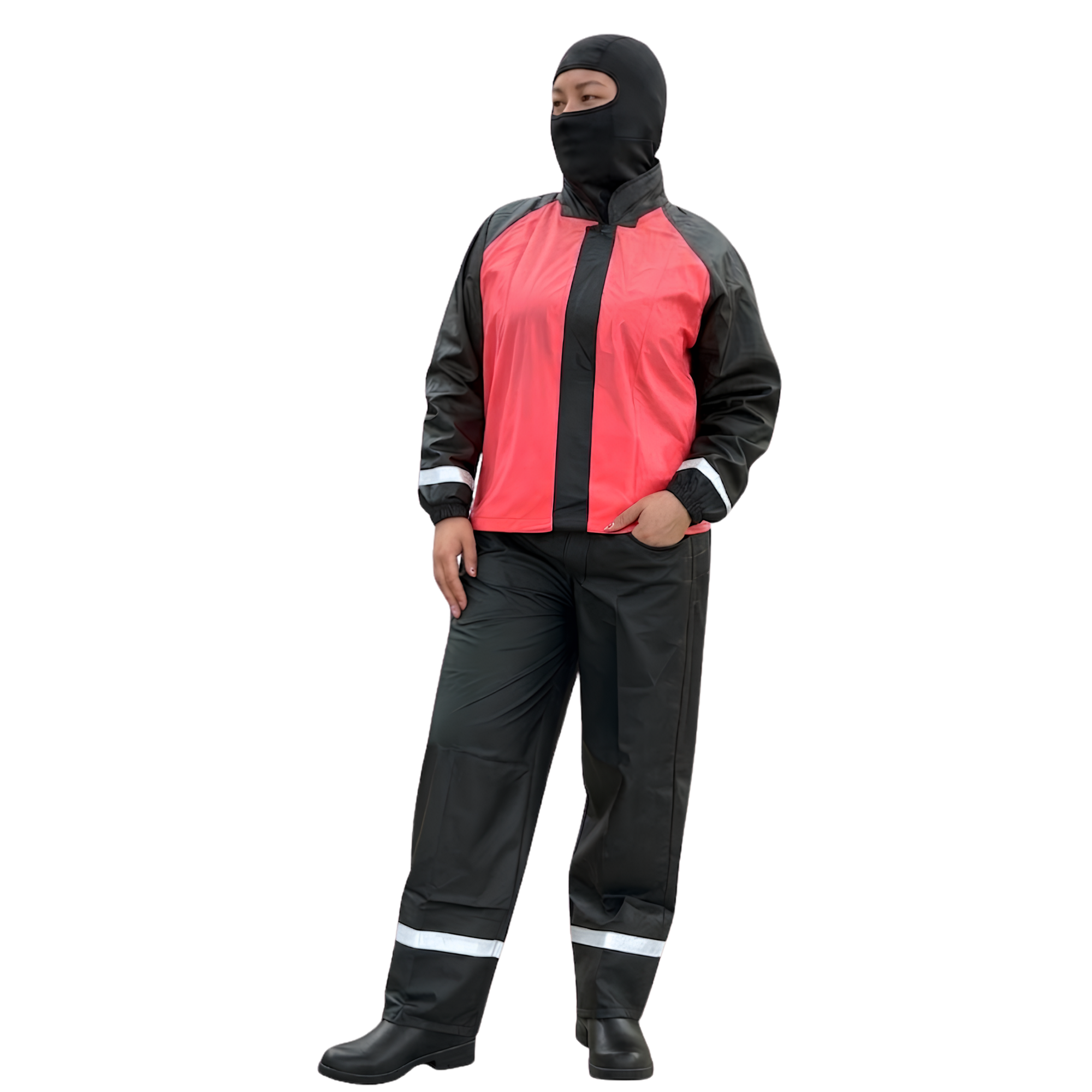 Conjunto impermeable siliconado resortado