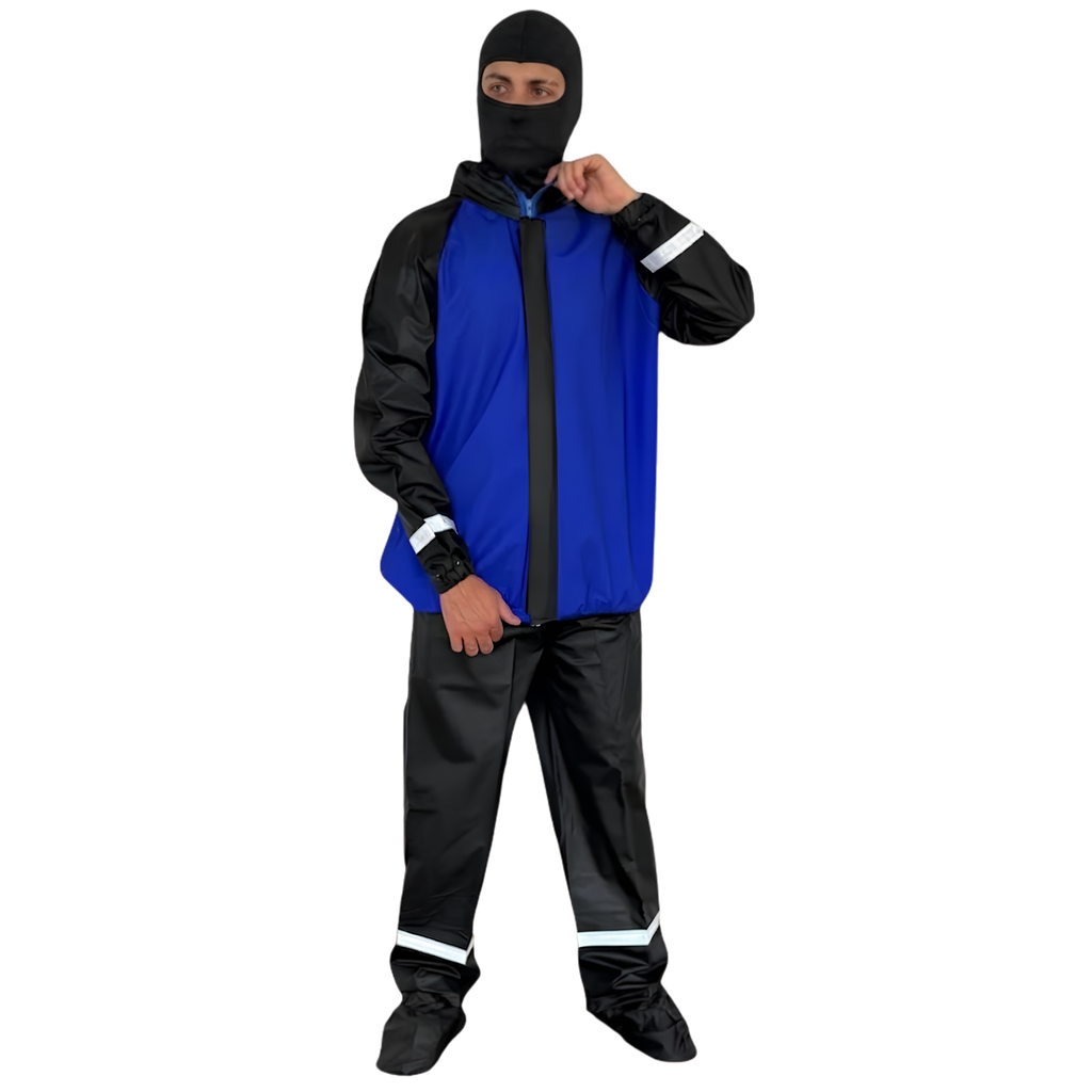 Conjunto impermeable siliconado resortado