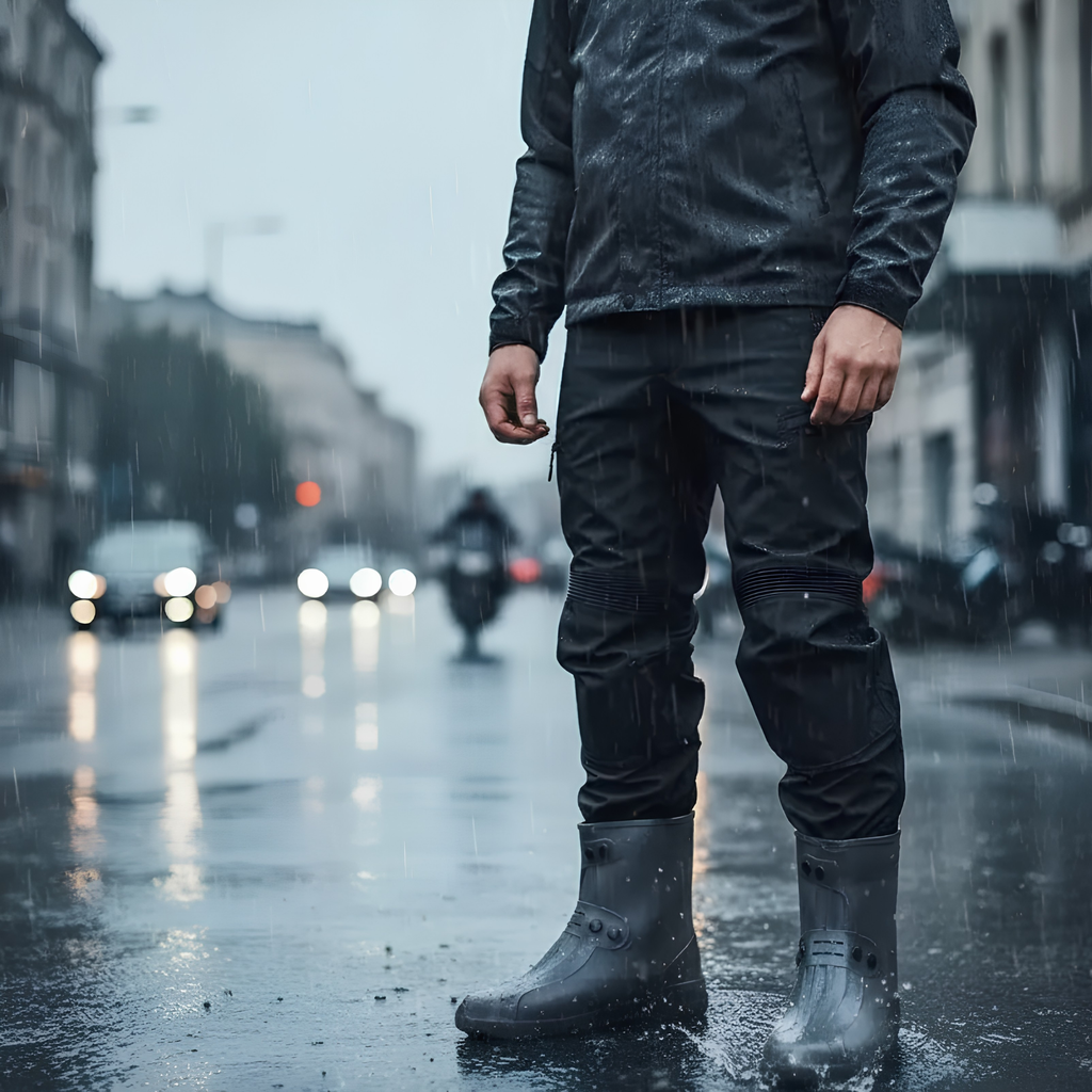 Protector Impermeable de zapatos para moto