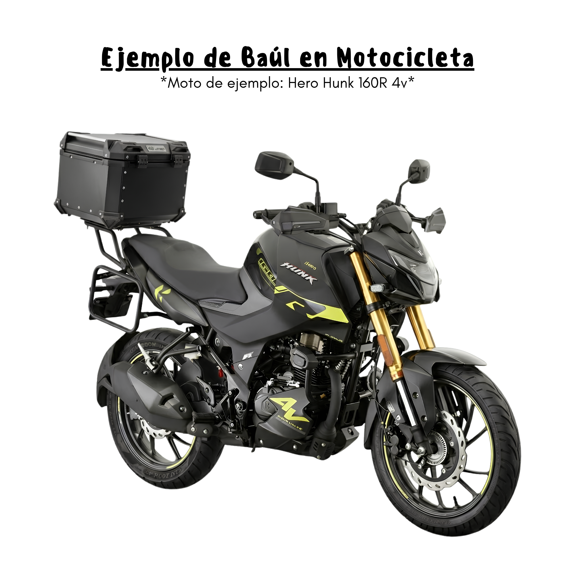 Maletero para moto 45 litros DR1